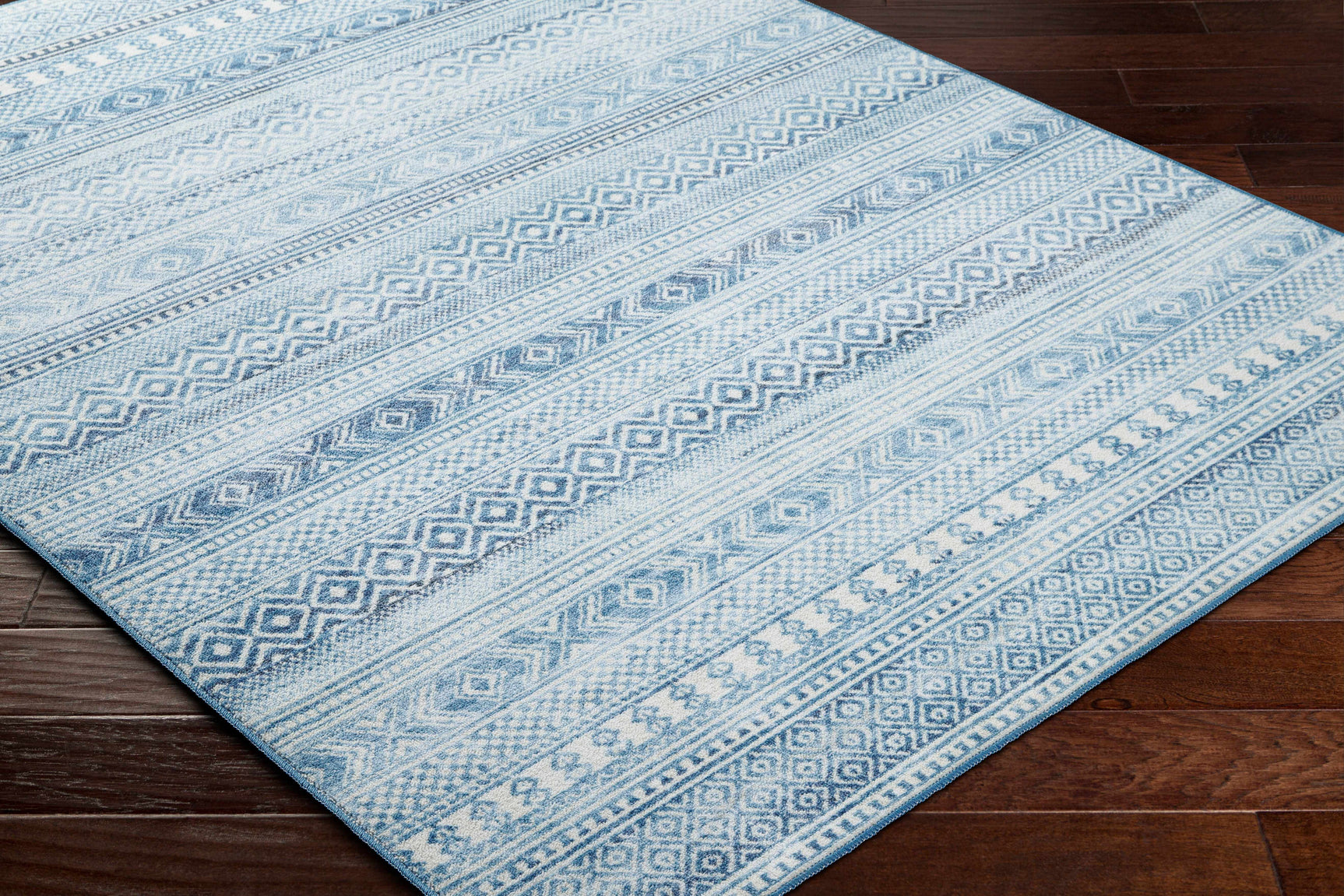 Gizeh Arctic Stone Washable Area Rug - Clearance - Ornate Home