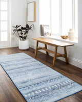Gizeh Arctic Stone Washable Area Rug - Clearance - Ornate Home