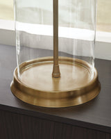 Gizeh Clear/Gold Table Lamp (Online Special Price) - Ornate Home