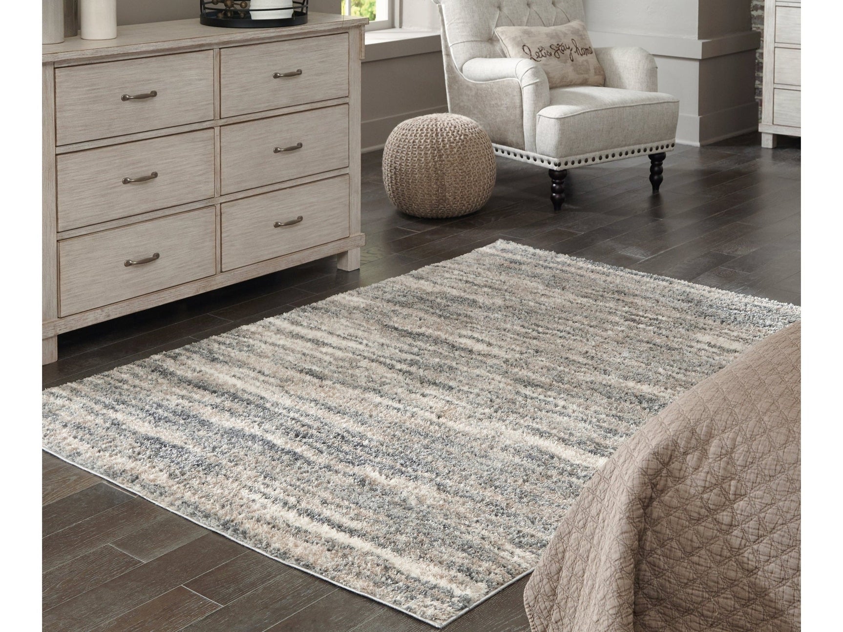 Gizela Ivory/Beige/Gray Large Rug (Online Special Price) - Ornate Home