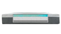 Glacial Silk Eastern King Mattress - Ornate Home
