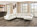 Gladbach Beige J-Shape Sectional - Ornate Home