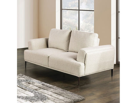 Gladbach Beige Loveseat - Ornate Home