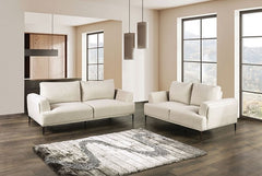 Gladbach Beige Loveseat - Ornate Home