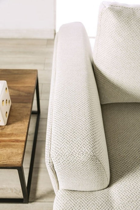 Gladbach Beige Loveseat - Ornate Home