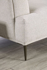 Gladbach Beige Upholstery Living Room Set - Ornate Home