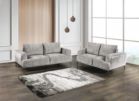 Gladbach Gray Loveseat - Ornate Home