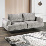 Gladbach Gray Upholstery Living Room Set - Ornate Home