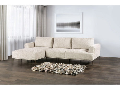 Gladbach Light Brown left-Chaise Sectional - Ornate Home