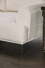Gladbach Linen White Chair - Ornate Home