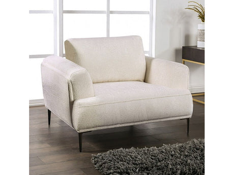 Gladbach Linen White Chair - Ornate Home