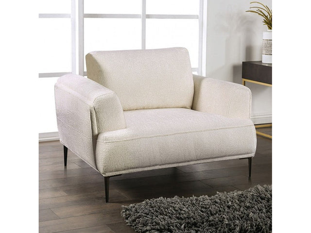 Gladbach Linen White Chair - Ornate Home