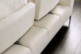 Gladbach Linen White Sofa - Ornate Home