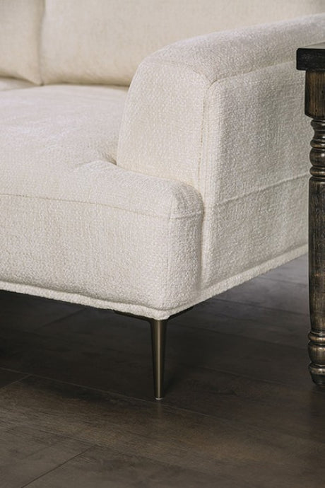 Gladbach Linen White Sofa - Ornate Home