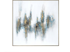 Glades Blue Canvas - Ornate Home