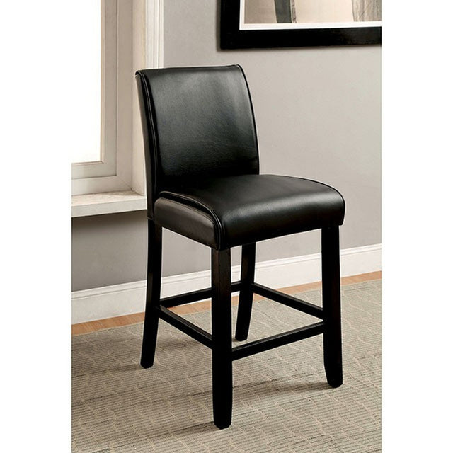 Gladstone Black Counter Height Chair (Set of 2) - Ornate Home