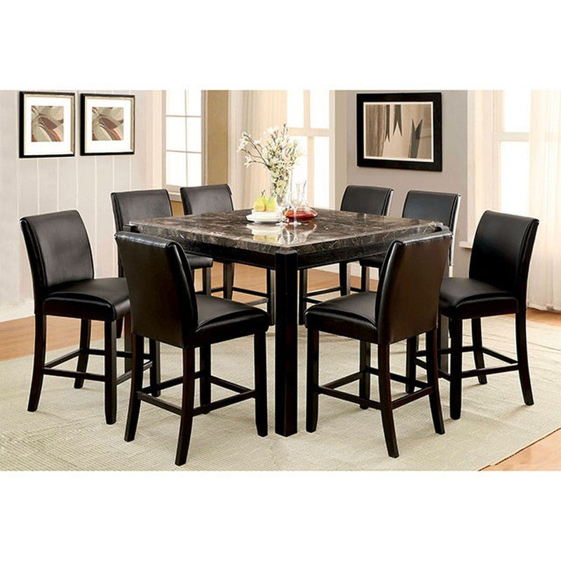 Gladstone Black Counter Height Chair (Set of 2) - Ornate Home
