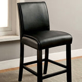 Gladstone Black Counter Height Chair (Set of 2) - Ornate Home