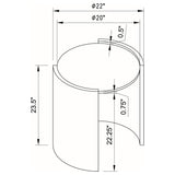 Gladstone Distressed Grey 2-piece Coffee and End Table Set - Ornate Home