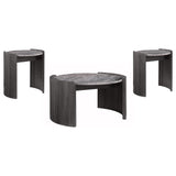 Gladstone Distressed Grey 3-piece Coffee and End Table Set - Ornate Home