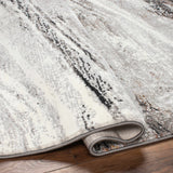 Glain Gray & Brown Marble Area Rug - Clearance - Ornate Home