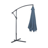 Glam Cantilever Umbrella w/ LED - Ornate Home