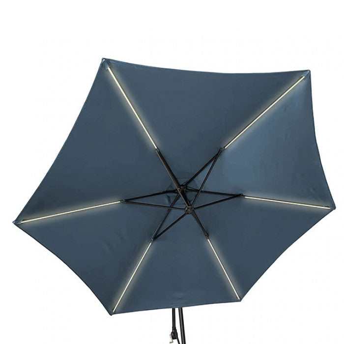 Glam Cantilever Umbrella w/ LED - Ornate Home