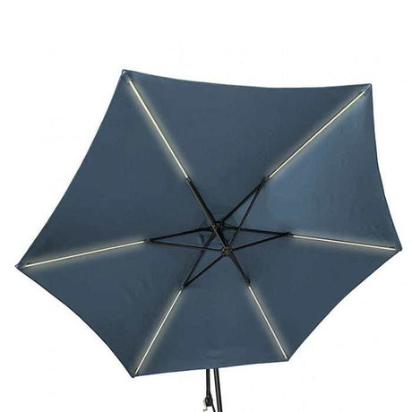 Glam Cantilever Umbrella w/ LED - Ornate Home