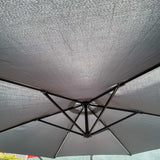 Glam Cantilever Umbrella w/ LED - Ornate Home