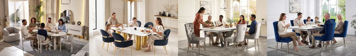 Glam Dining Room Furniture