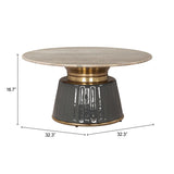 Glasa Multicolor Coffee Table - Ornate Home