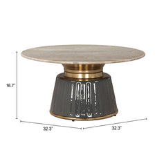 Glasa Multicolor Coffee Table - Ornate Home