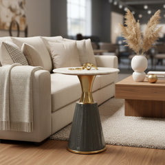 Glasa Multicolor Side Table - Ornate Home
