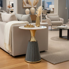 Glasa Multicolor Side Table - Ornate Home