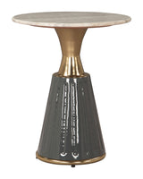 Glasa Multicolor Side Table - Ornate Home