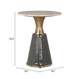 Glasa Multicolor Side Table - Ornate Home
