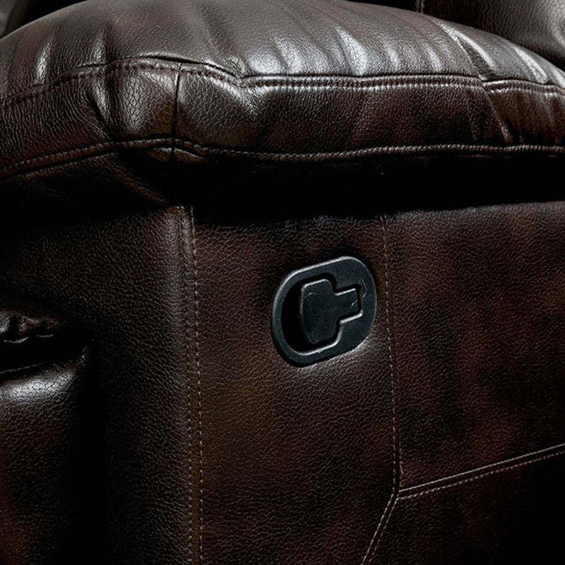 Glasgow Dark Brown Sectional - Ornate Home