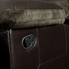 Glasgow Dark Brown Sectional - Ornate Home