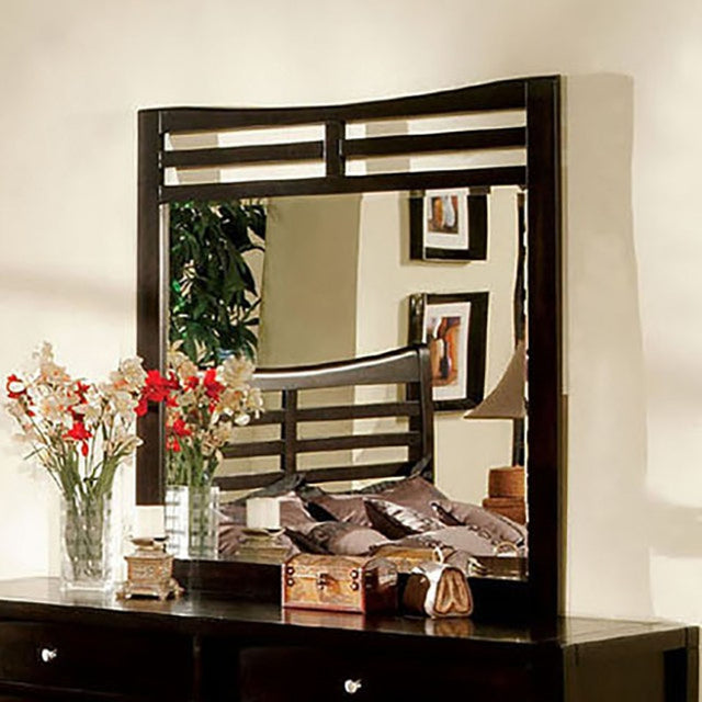 Glastonbury Espresso Mirror - Ornate Home
