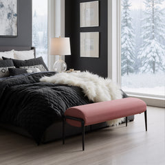 Glatt Brown Bench - Ornate Home