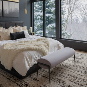 Glatt Gray Bench - Ornate Home