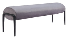 Glatt Gray Bench - Ornate Home