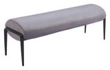Glatt Gray Bench - Ornate Home