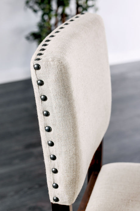 Glenbrook Brown Cherry/Ivory 5 Pc. Counter Height Table Set - Ornate Home