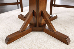 Glenbrook Brown Cherry/Ivory 5 Pc. Counter Height Table Set - Ornate Home