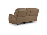 Glencroft Sahara PWR REC Loveseat/CON/ADJ HDRST - Ornate Home