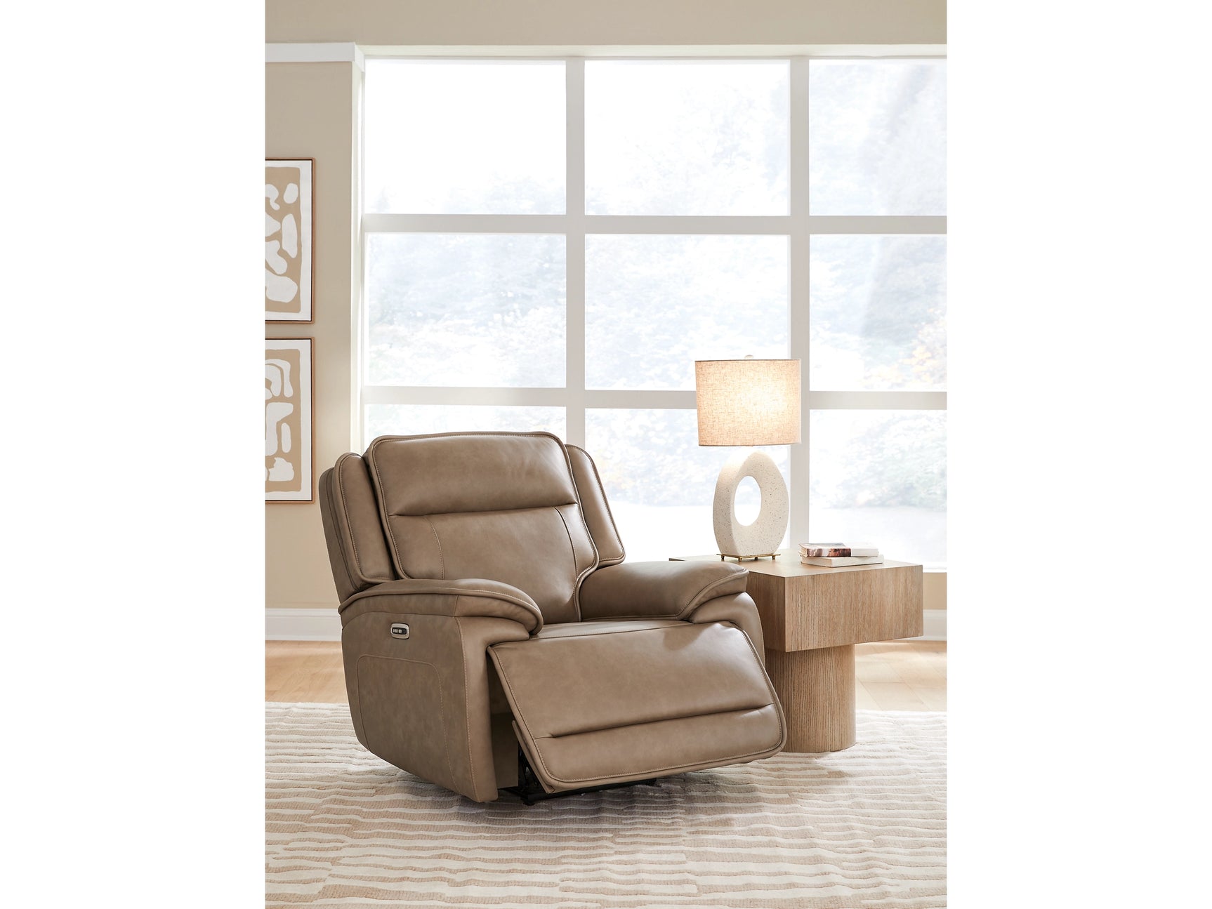 Glencroft Sahara PWR Recliner/ADJ Headrest - Ornate Home