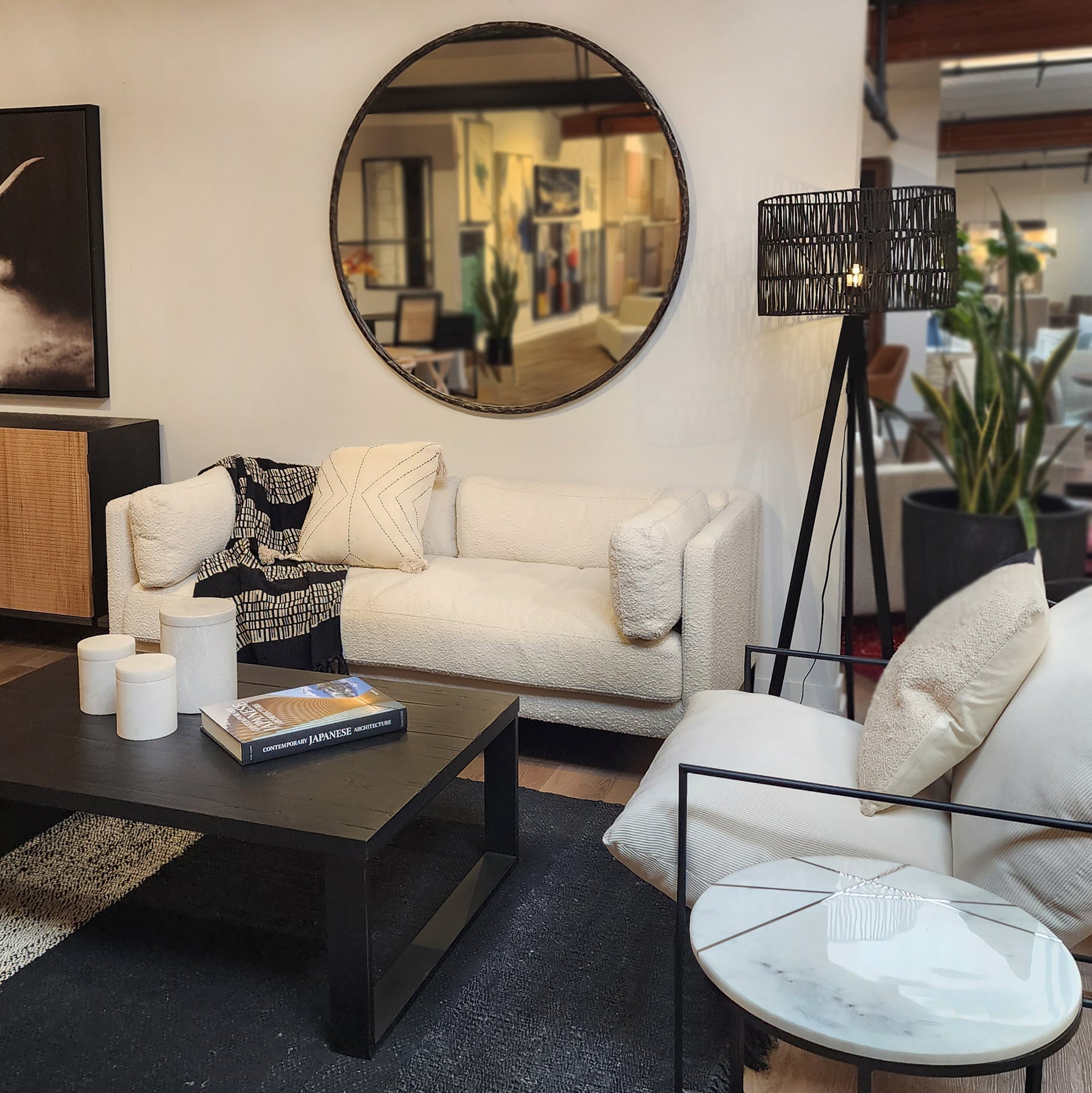 Glenda Natural Iron Mirror - Ornate Home