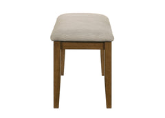 Glendale Beige/Brown Dining Bench - Ornate Home