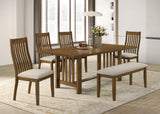Glendale Beige/Brown Dining Set - Ornate Home